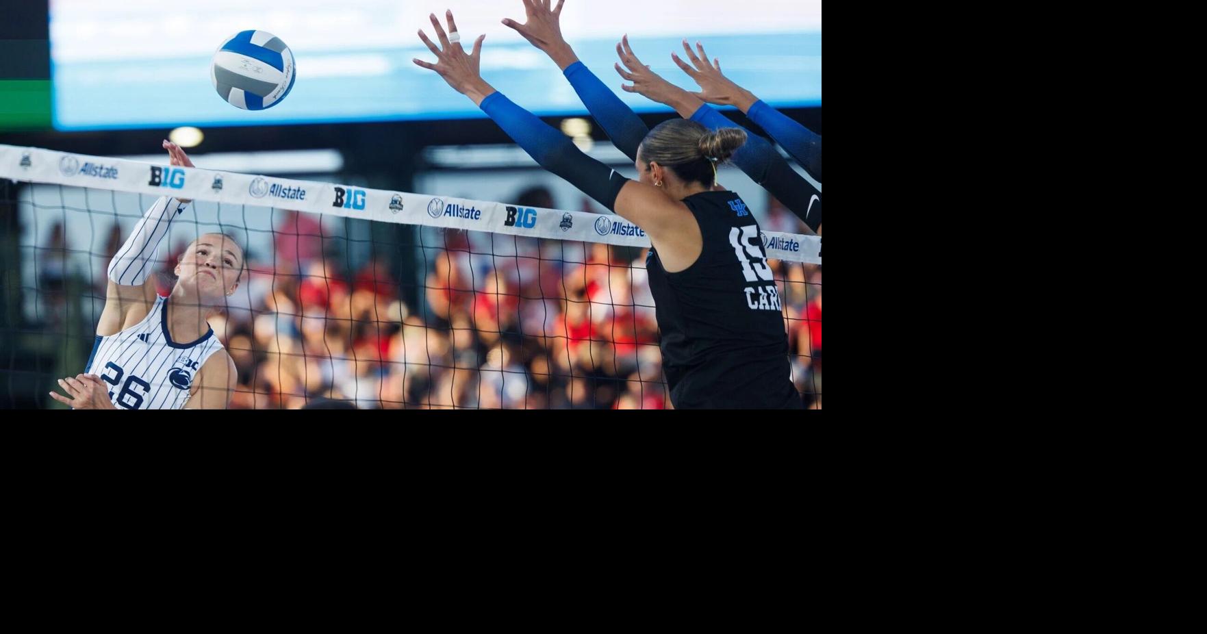 Die Nr. 1 der Nebraska-Volleyballmannschaft trifft auf einen alten ...