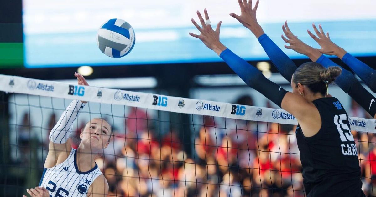 Die Nr. 1 der Nebraska-Volleyballmannschaft trifft auf einen alten ...