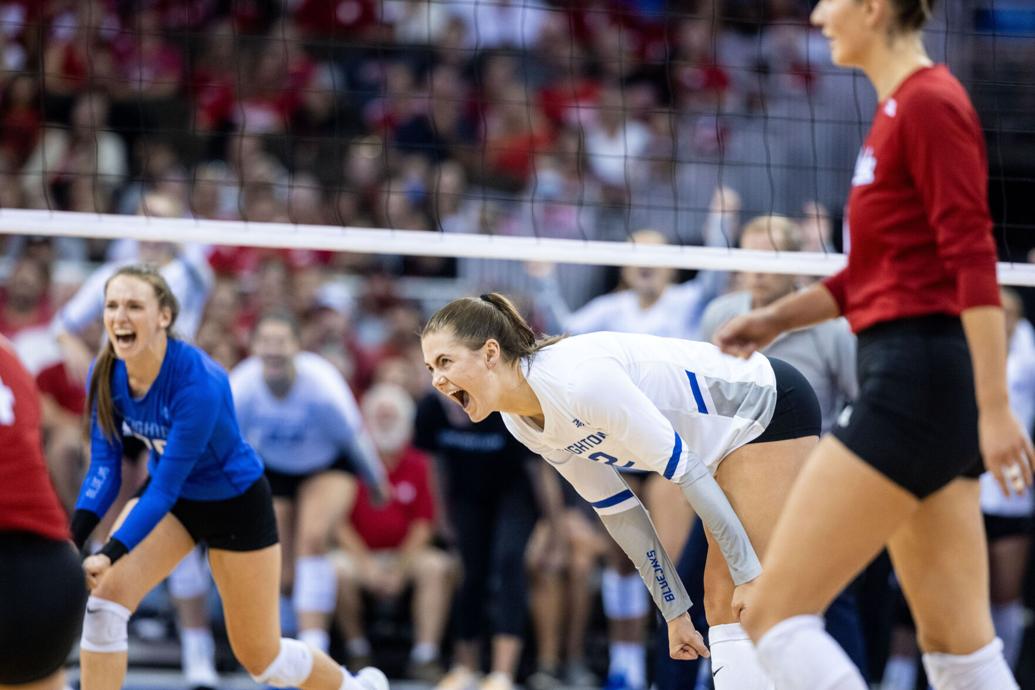 Nebraska and Wisconsin rise in latest volleyball poll; Creighton and