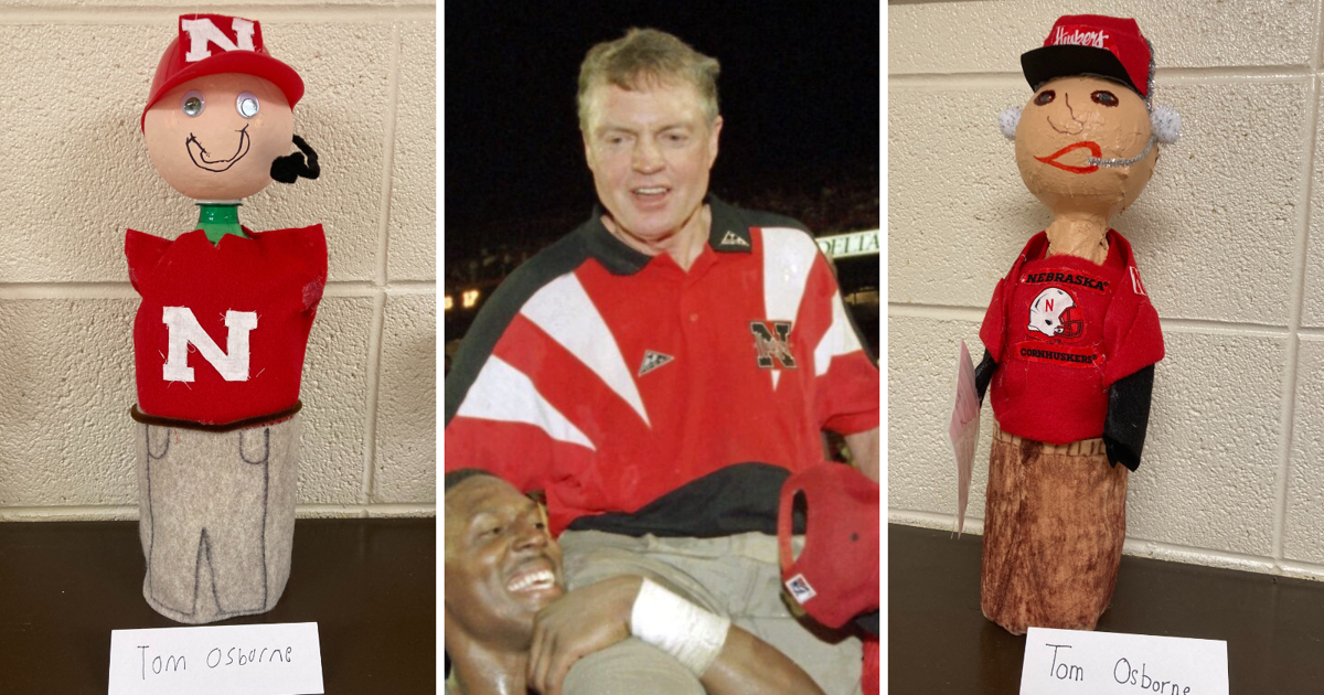 Tom Osborne is champ of Omaha school's history lesson