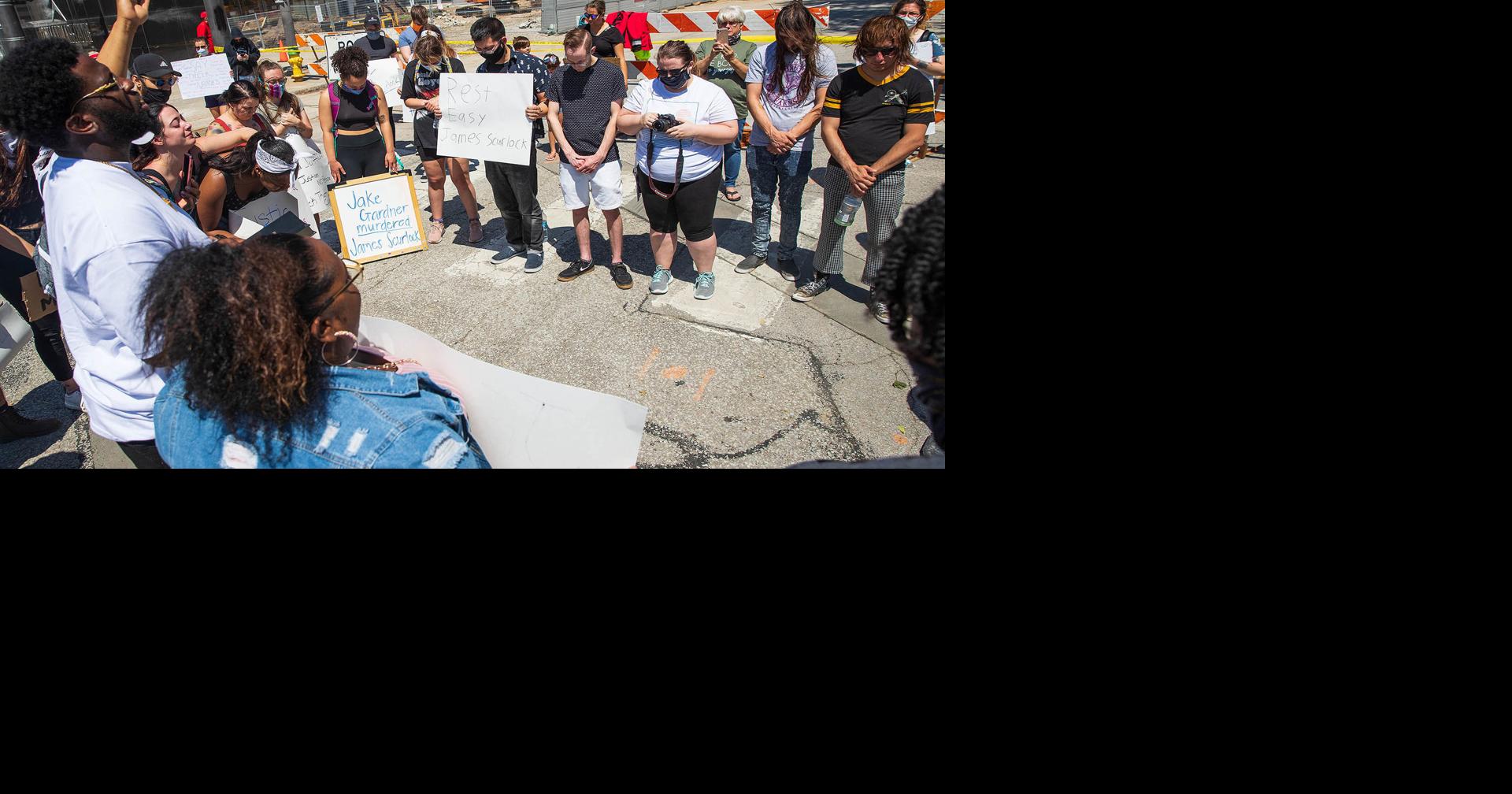 Group gathers to remember James Scurlock, who was killed during Omaha