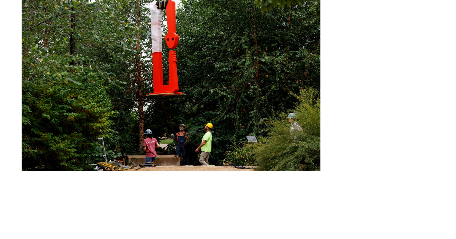 New sculptures are being added as part of planned rotation at Omaha's Gene ...