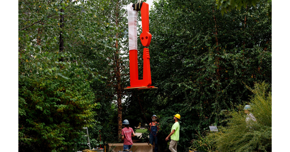 New sculptures are being added as part of planned rotation at Omaha's Gene ...