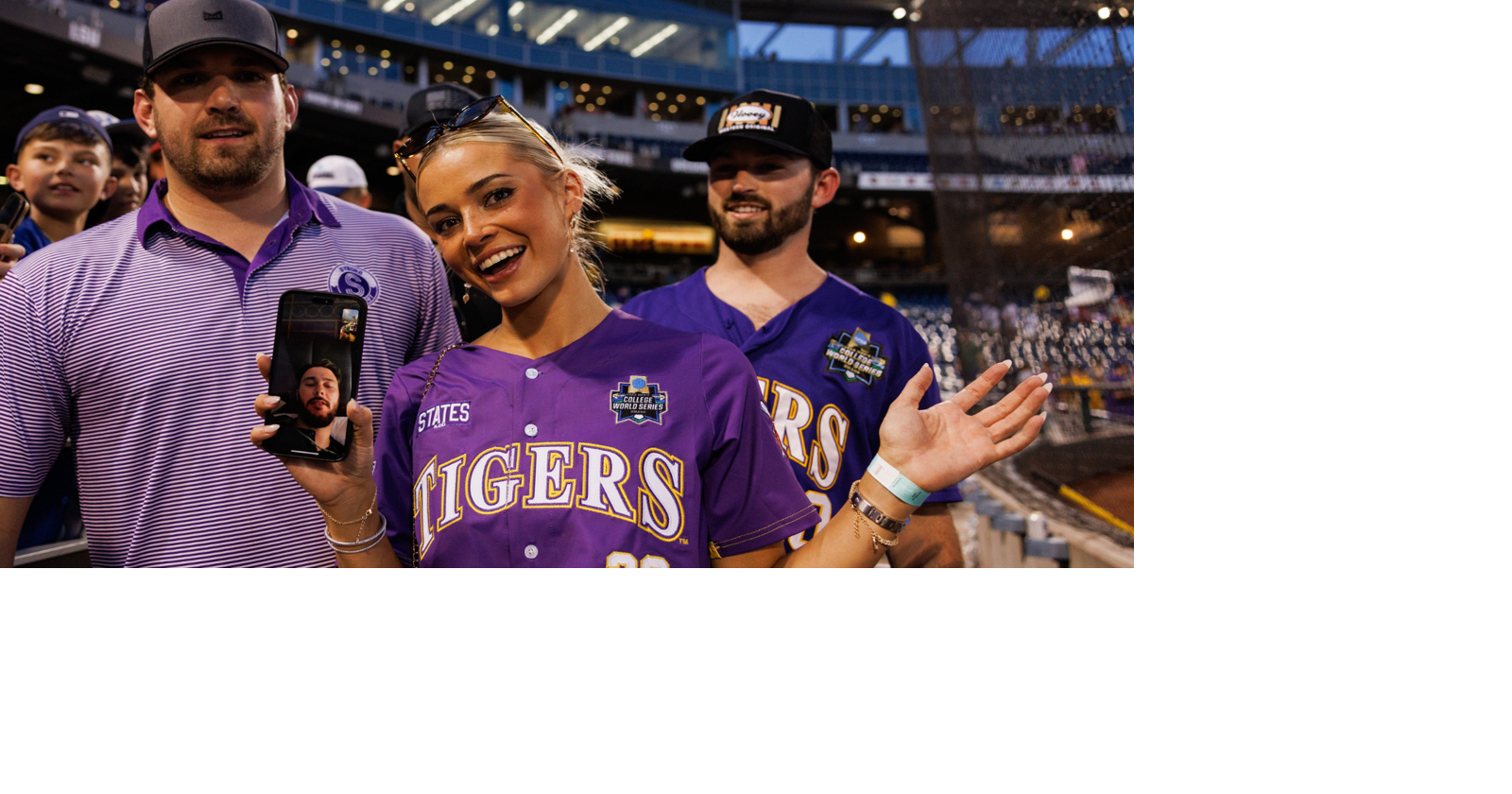 CWS notes: Arkansas' Gage Wood stops by foes' dugout; former LSU athletes ...