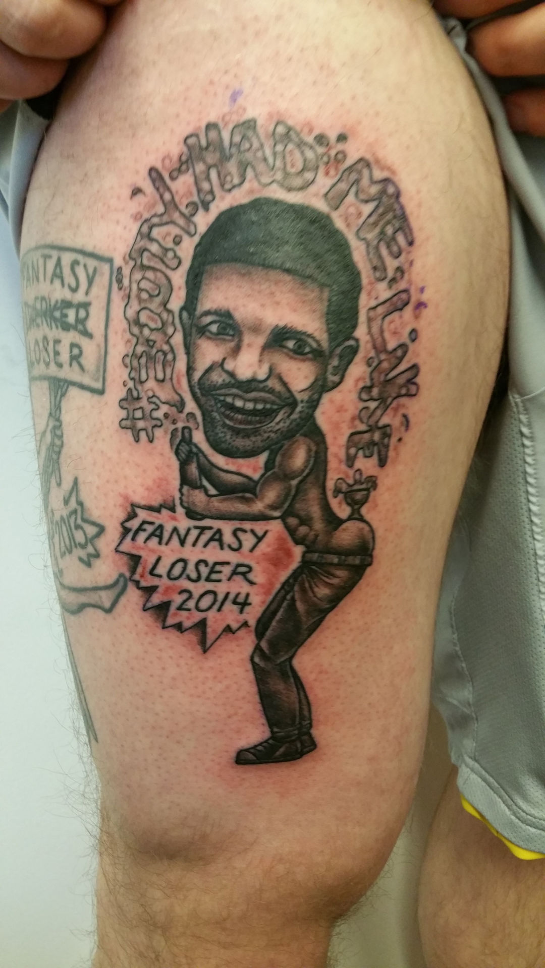In this fantasy football league bros give each other the worst tattoos   The Daily Dot