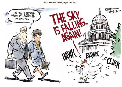 The best of Jeff Koterba's cartoons: Governing by crisis