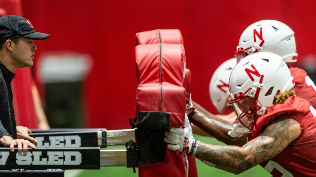 Matt Rhule gives passionate speech during Nebraska practice