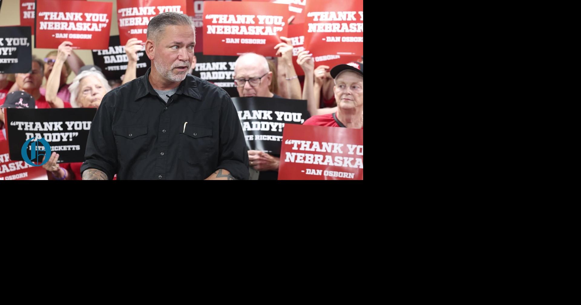 Dan Osborn holds press conference over Nebraska U.S. Senate race FEC report