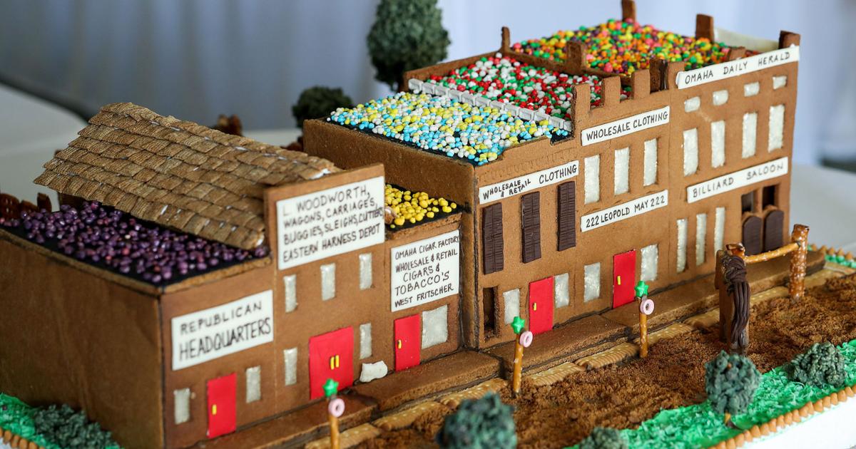 Engineer designs, decorates dozens of intricate gingerbread structures ...