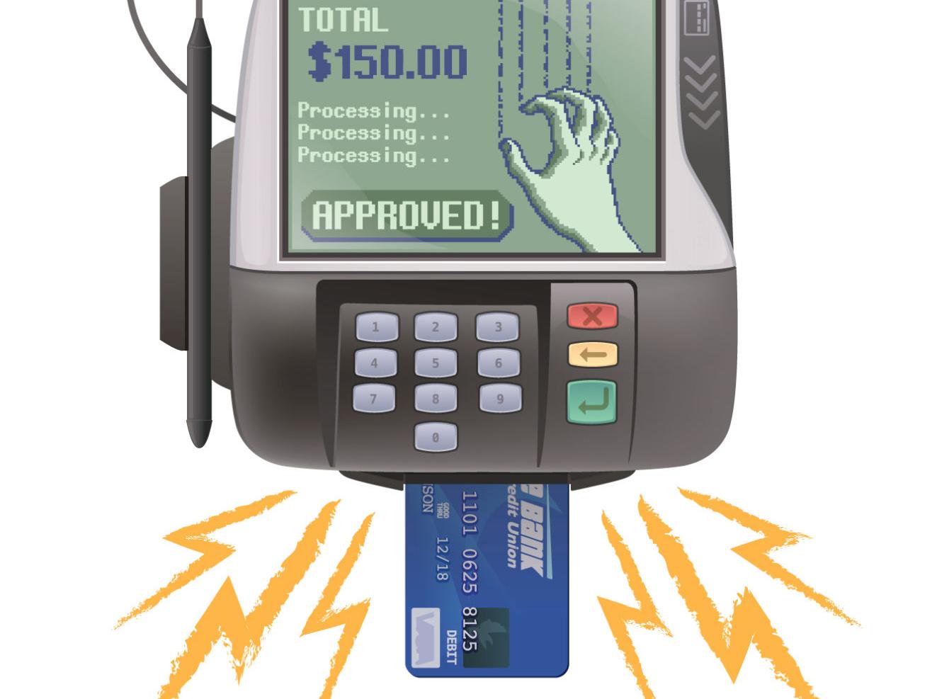 The Sound Is Annoying But Chip Reader S Alert Helps Prevent Consumers From Leaving Behind Credit Or Debit Cards Money Omaha Com