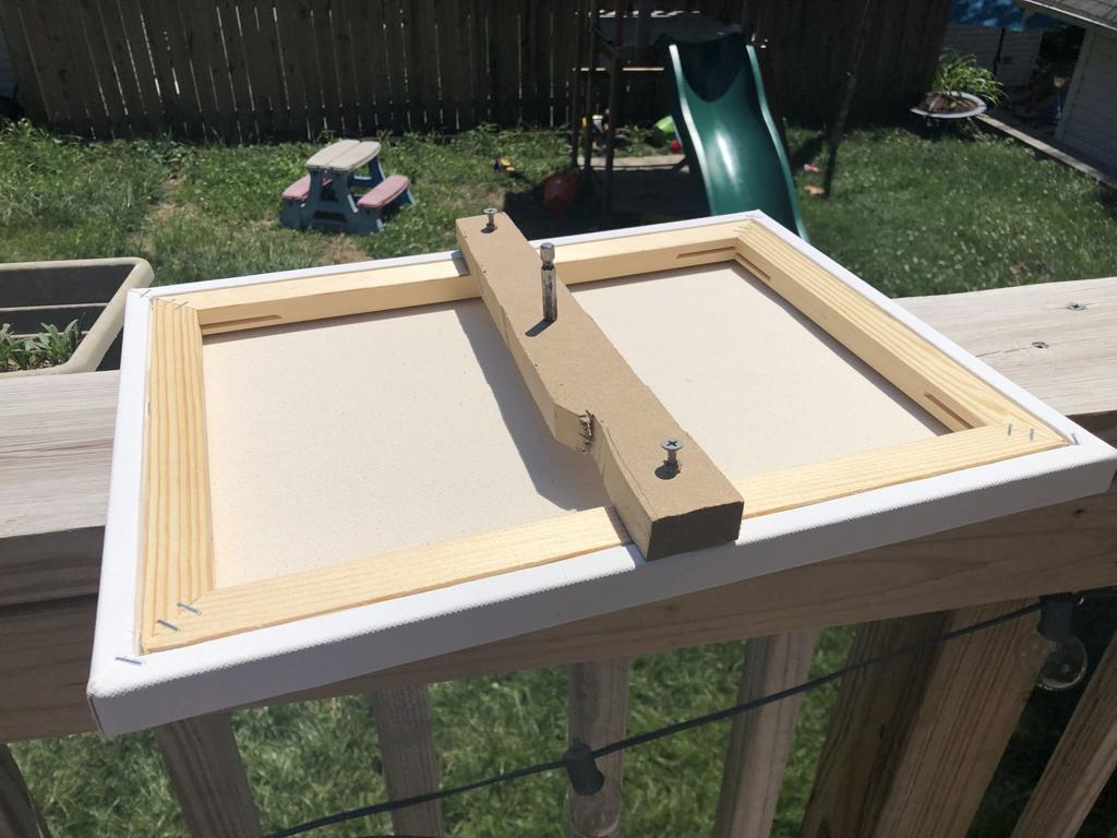 All You Need For This Fun Craft Is Paint Canvas And A Power Tool Momaha Omaha Com