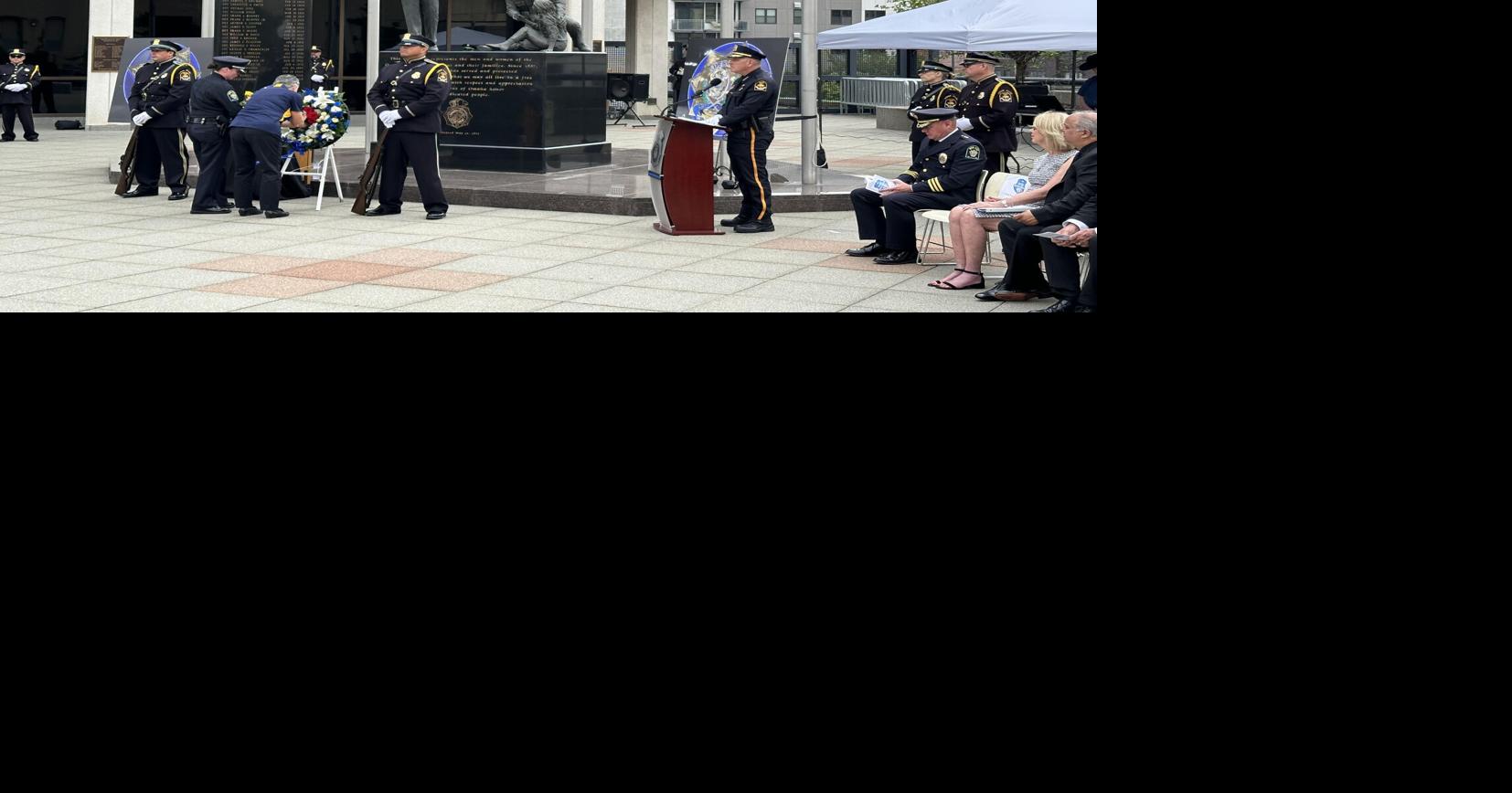 Omaha-area law enforcement agencies honor fallen officers