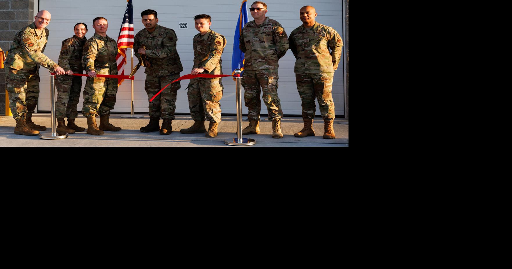 Offutt cuts ribbon on new logistics hub 6 years after flood