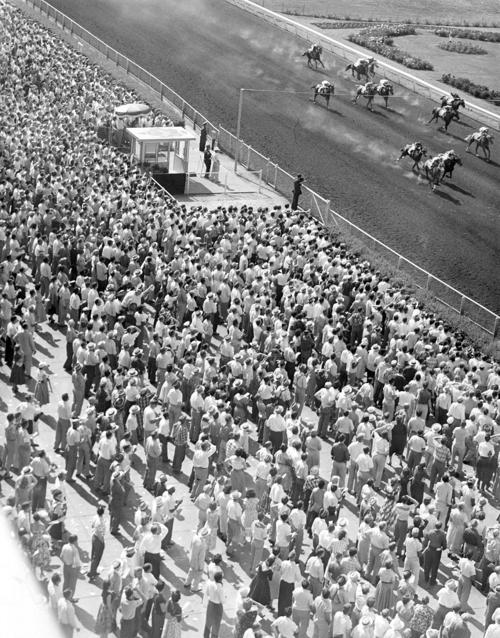 Ak Sar Ben Horse Track 1956 Omaha Com