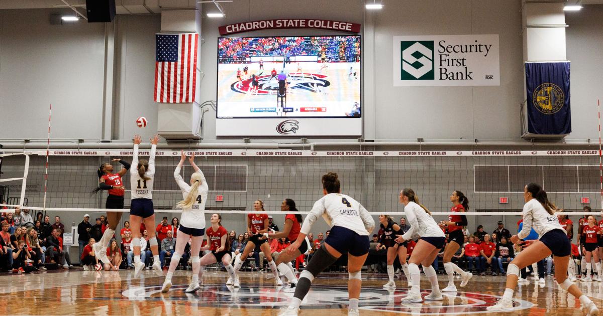 Fotos: Juego de primavera de voleibol de Nebraska contra el norte de Colorado en Chadron