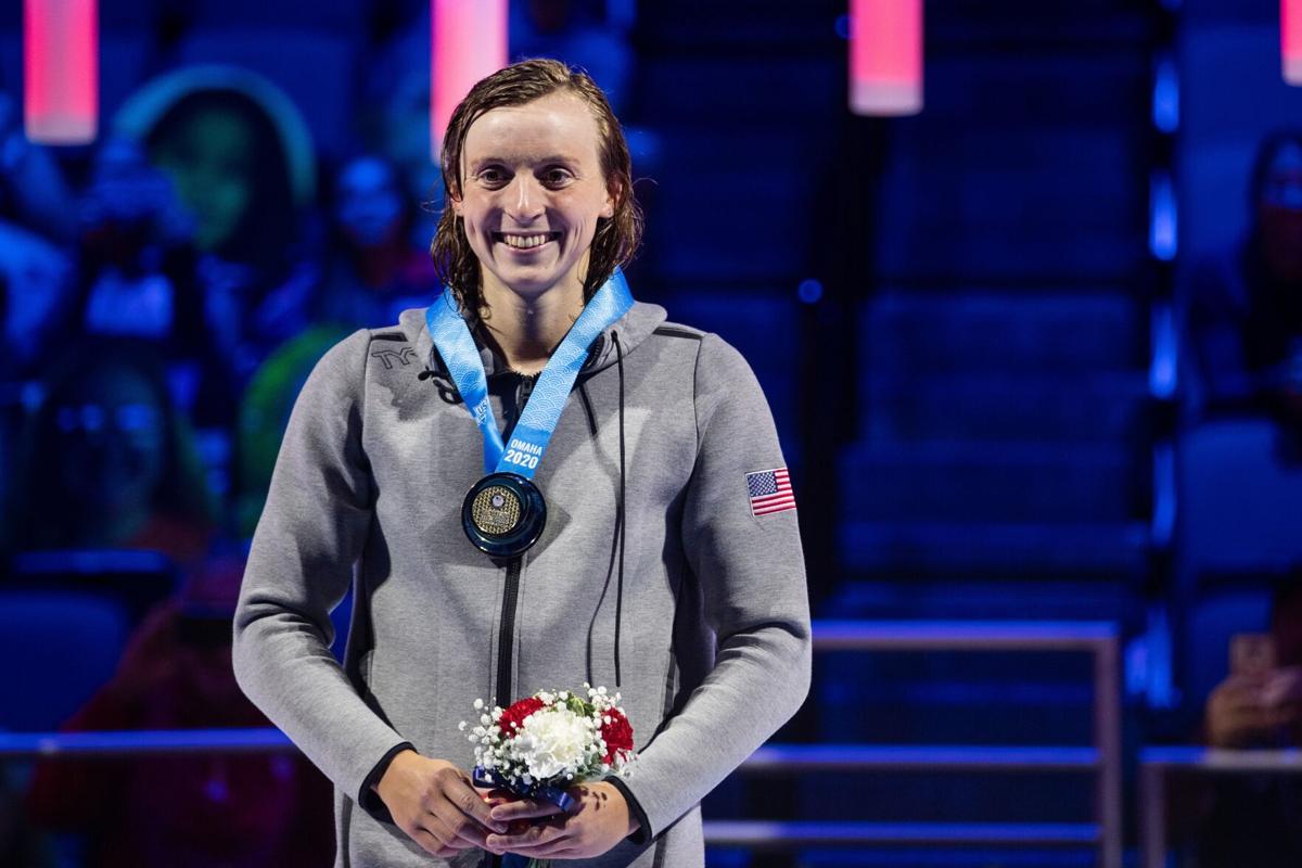 Even Olympic gold medalist Katie Ledecky was impressed by Trea