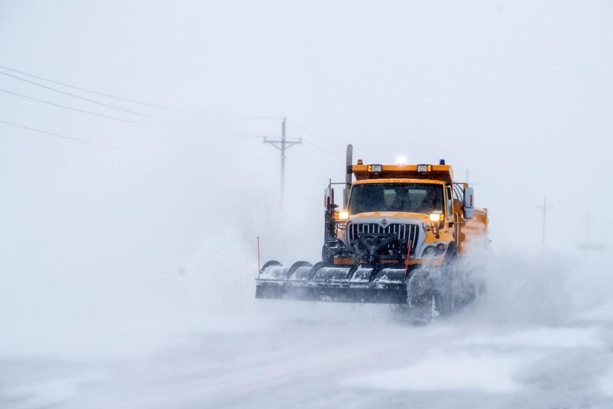 Blizzard shuts down Interstates in western Nebraska; hail, strong winds