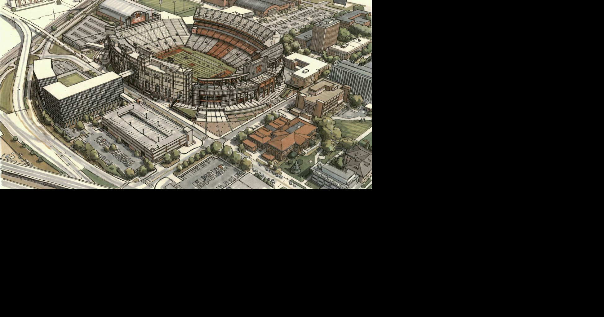 Nebraska Athletics pitched Lancaster County on convention center near Memorial Stadium