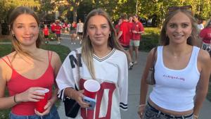 Nebraska fans party Saturday morning before Big Noon extravaganza