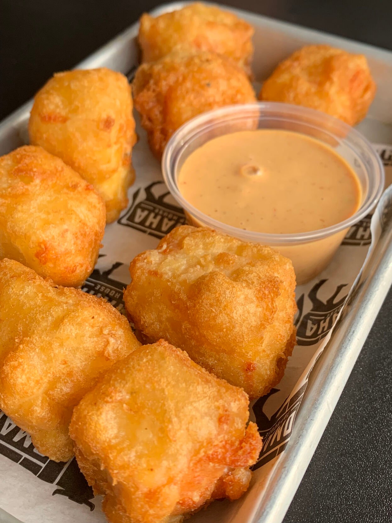 Snack on this, Omaha Smoked Gouda Cheese Curds from Tap House