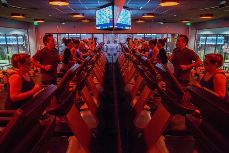 Music, heart rates pumping at Orangetheory Fitness, a new gym in Omaha