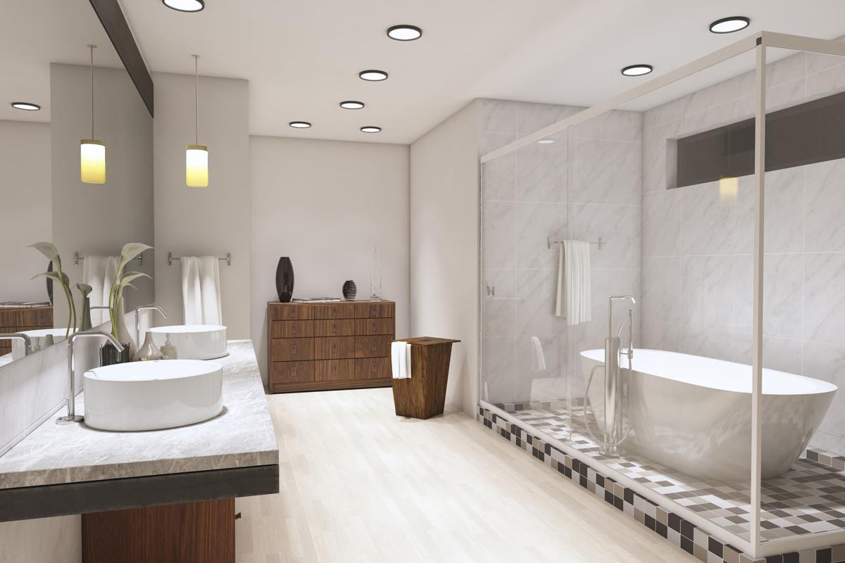Features of a luxurious bathroom