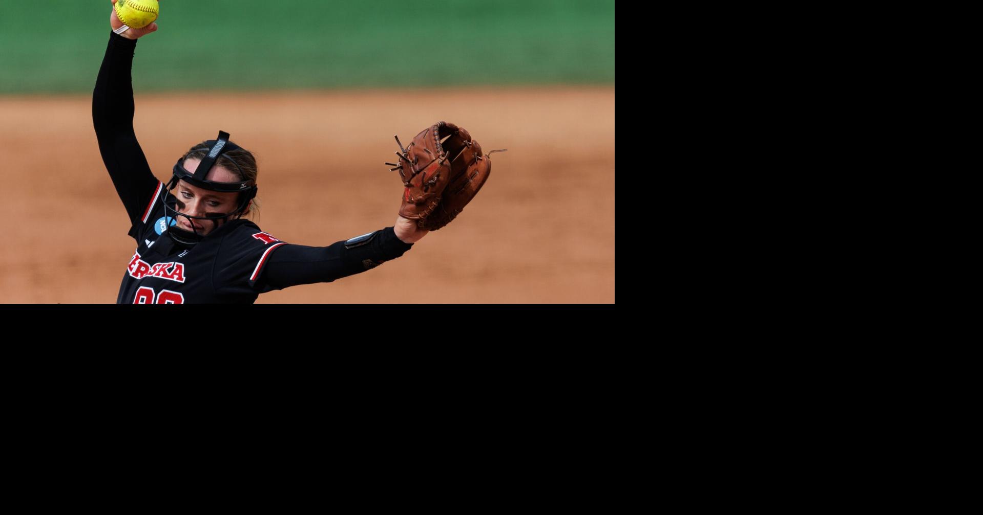 Nebraska softball weathers delay, takes Game 1 of super regional vs. Oklahoma State