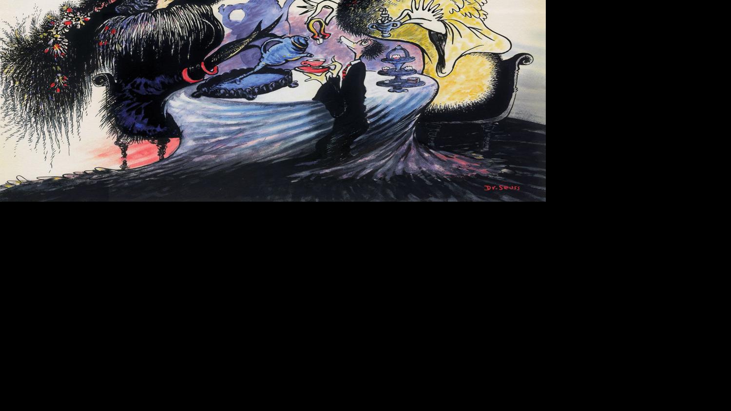 Download Painting Dr Seuss Dark Art Gif