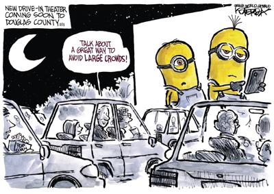 Jeff Koterba's latest cartoon: Social distancing