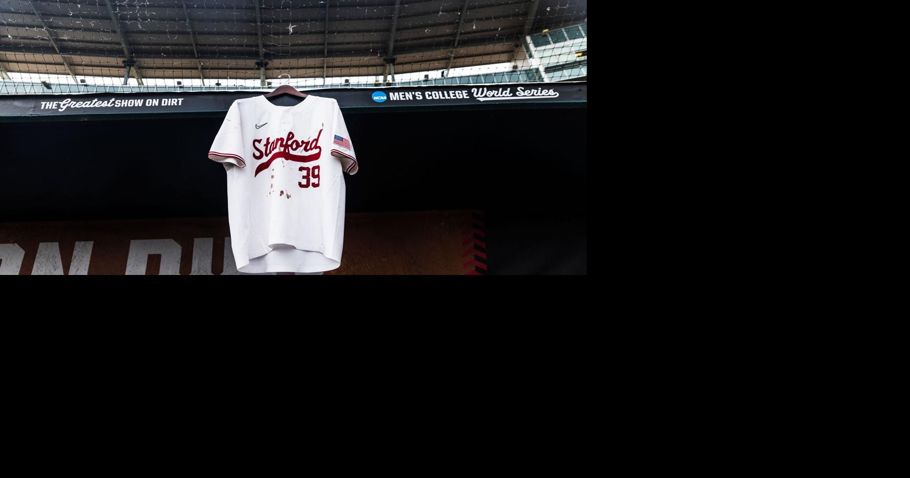 Stanford using bloodied jersey of injured teammate as constant symbol of  resilience at CWS