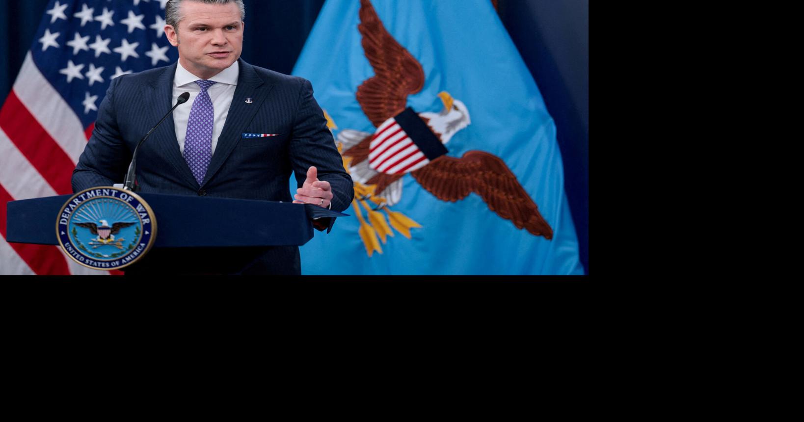 Pete Hegseth besucht die Offutt Air Force Base in Nebraska und lobt die ...