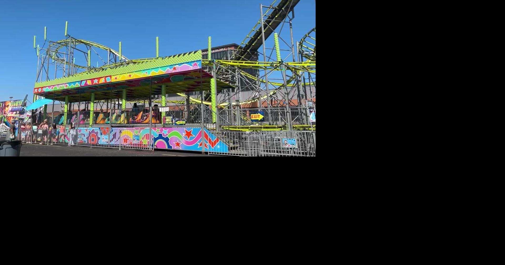 Nebraska State Fair roller coaster