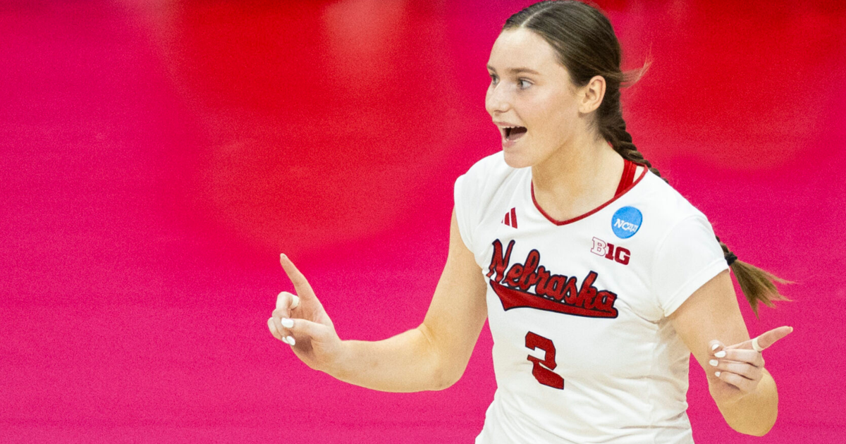 Nebraska volleyball postspring series How high can Bergen Reilly help