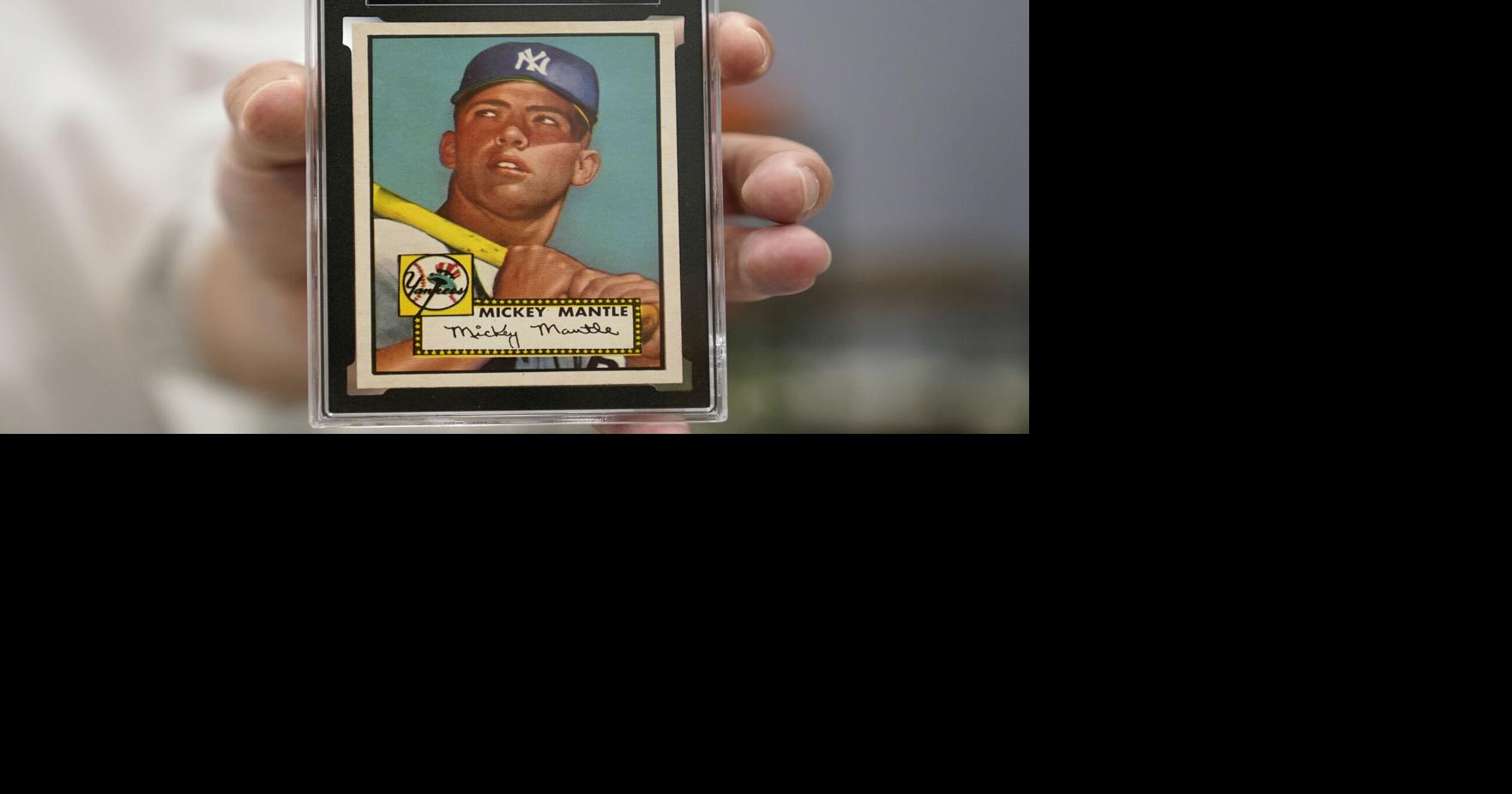 Mickey Mantle baseball card breaks record, as sports memorabilia soar