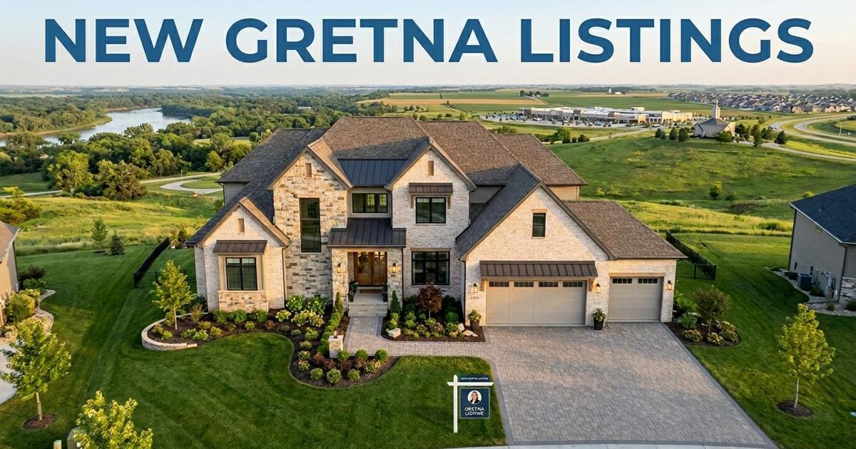Newly Listed Homes near Gretna, NE — Updated Jun. 24, 2026