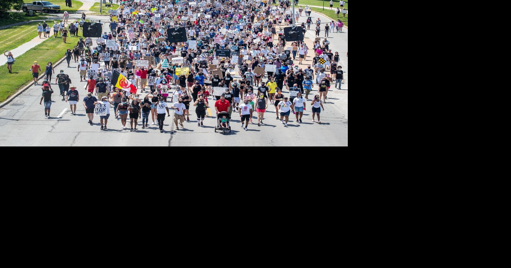 More than 2,000 march to Omaha rally, taking the first steps in 'a long ...