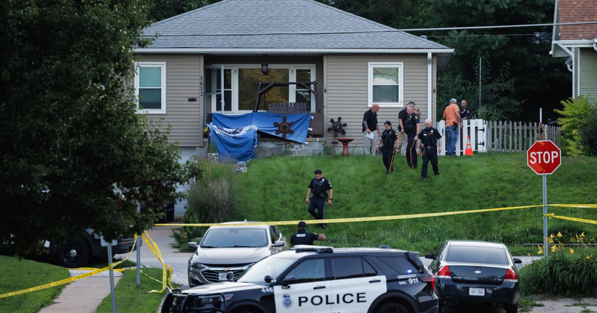 Photos: Man dead after check welfare call with Omaha police