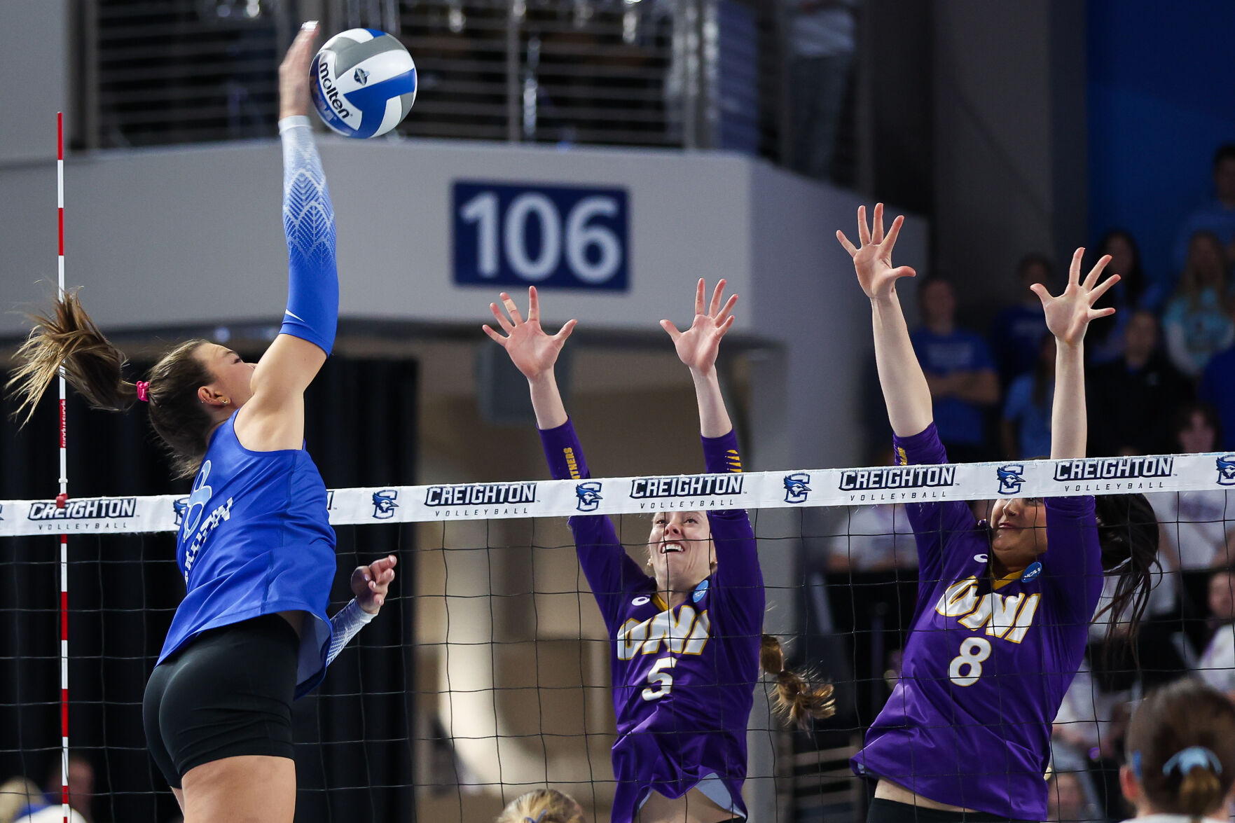 Time, TV information for Nebraska and Creighton volleyball's Sweet 16