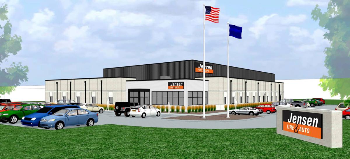 Jensen Tire & Auto to break ground on new headquarters Papillion