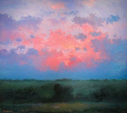 Master of Earth and Sky: Behind the brush strokes of Nebraska landscape ...