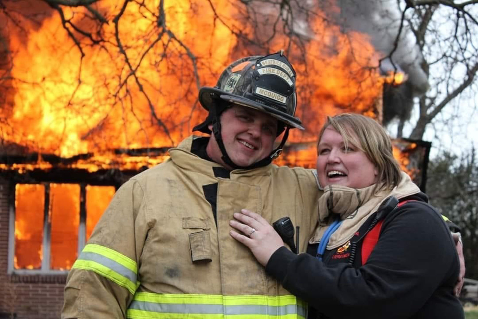 Beatrice rallies around firefighter with cancer