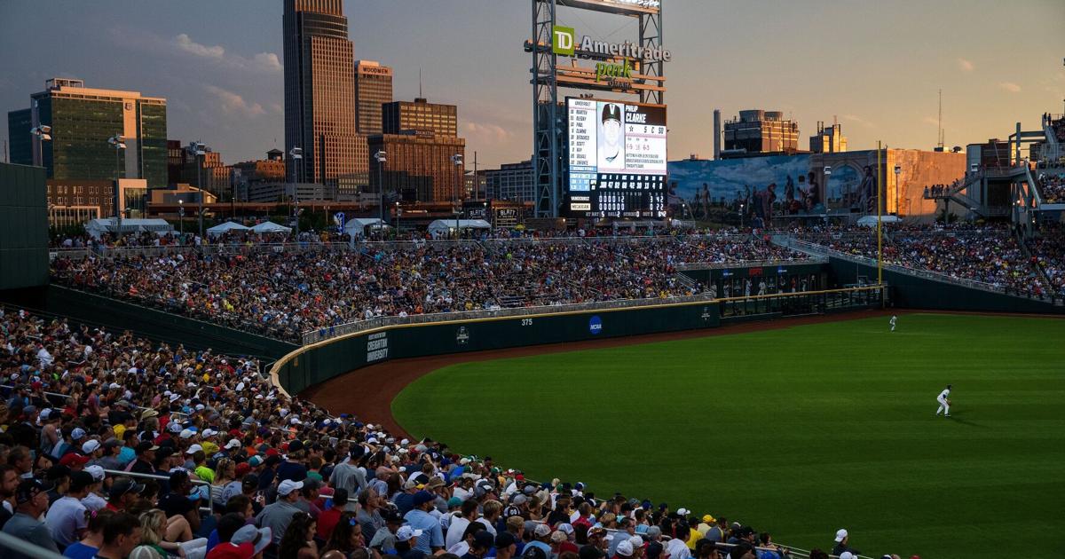Cws Images With College World Series back in action, Omaha can expect economic ...