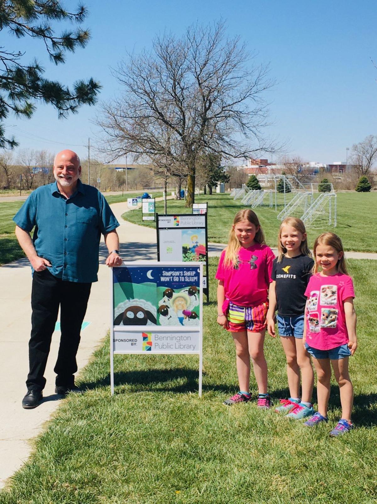 Bennington Public Library creates outdoor 'story walk' for families