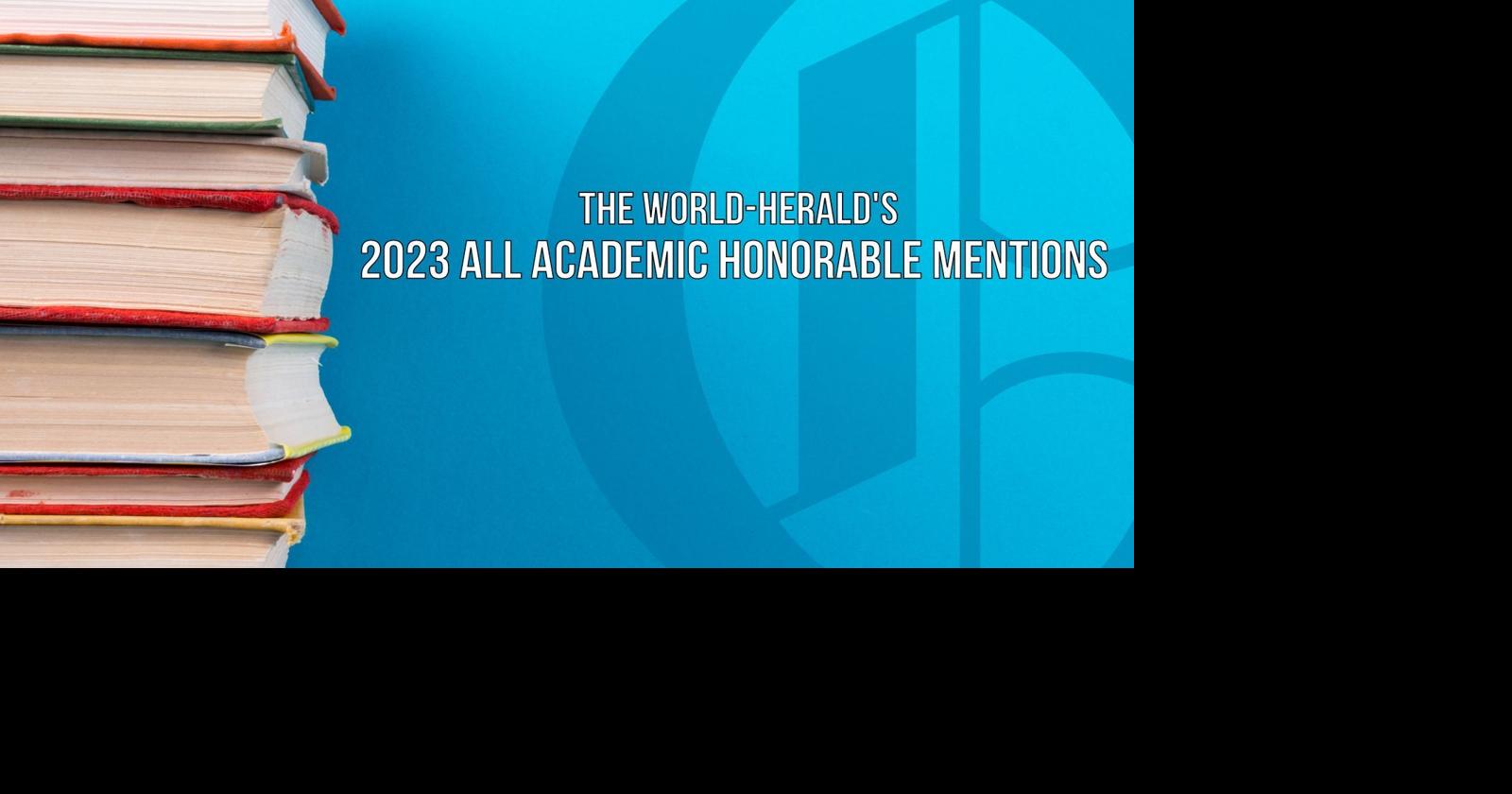 570 Nebraska high school seniors earn 2023 All Academic honorable mention