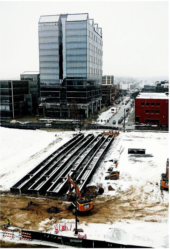 PROGRESS ON 13TH AT MALL