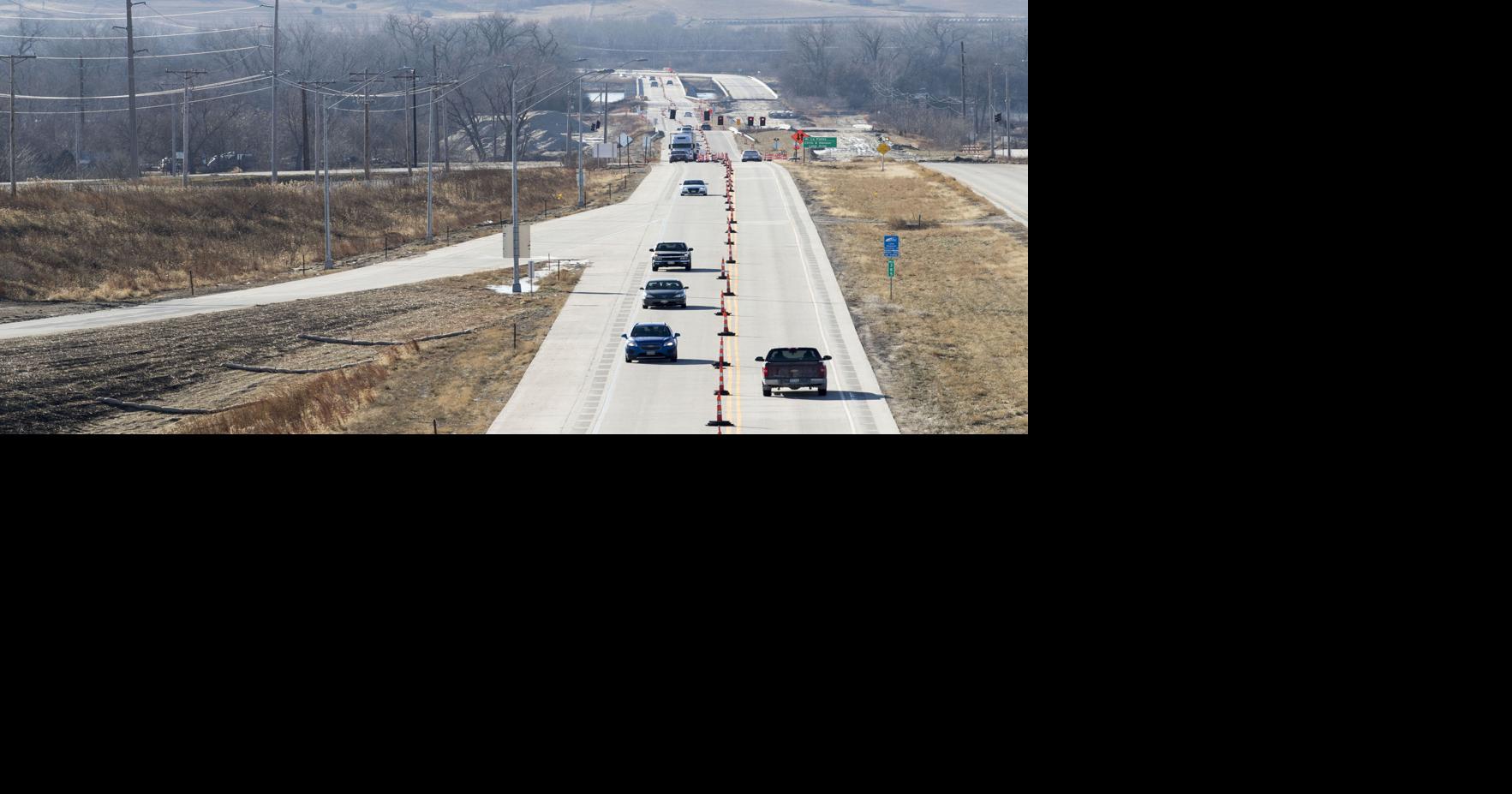 Traffic cones cause safety concerns among Highway 75 drivers