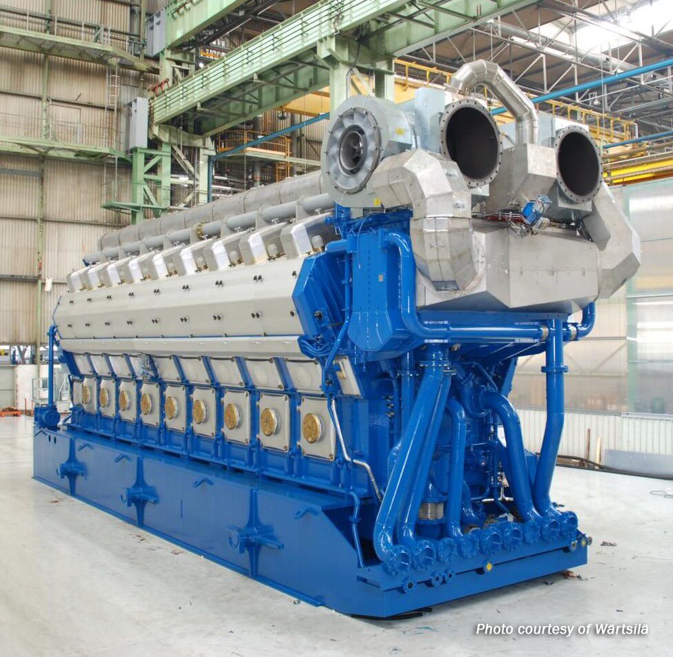Launch of new large bore Wärtsilä engine accelerates the journey towards  decarbonised operations