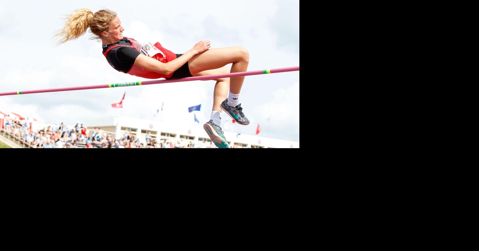 Nebraska high school high jump champion Karsyn Leeling continues to