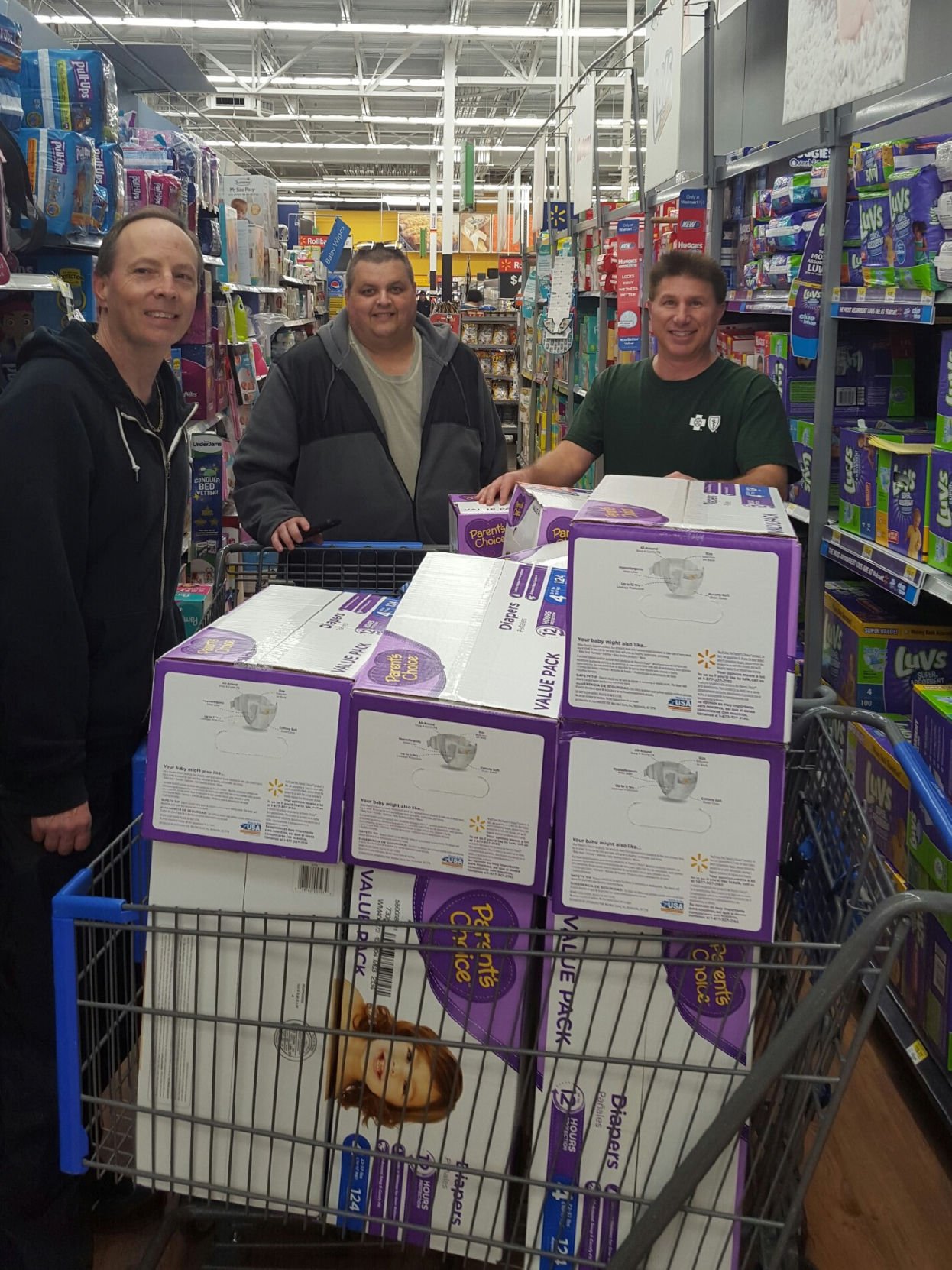 diaper shopping