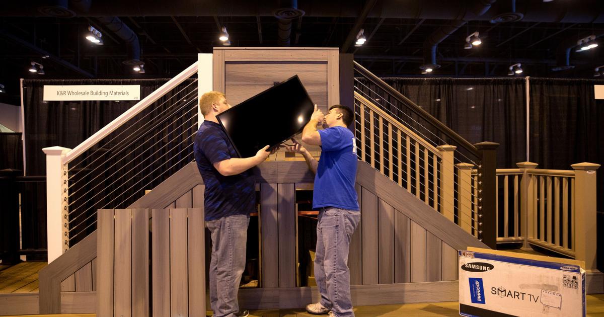 Photos Omaha Home Show setup